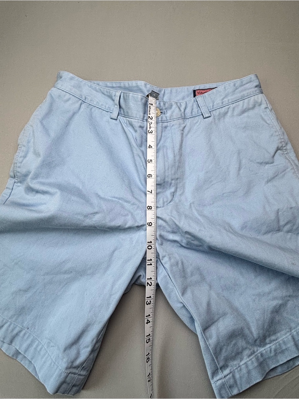 VIneyard Vines Men's 32 Light Blue Casual Chino Shorts - Picture 6 of 8